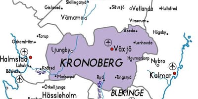 Mapa Vězení Švédsko
